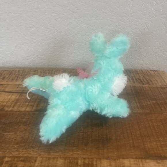 Greenbrier International Green Bunny Rabbit Plush 8” Easter Spring Plush - Picture 3 of 7